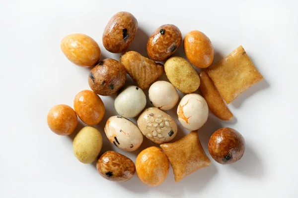 Varied Japan color snack apetizer studio — Stockfoto
