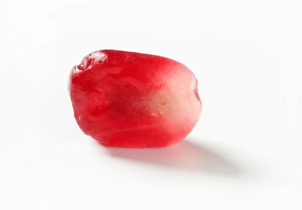 Granat korn makro detalj i levande röda — Stockfoto