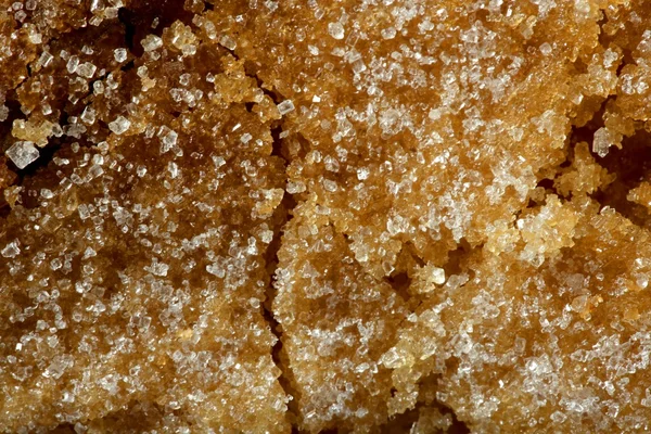Tårta topp textur med vitt socker — Stockfoto