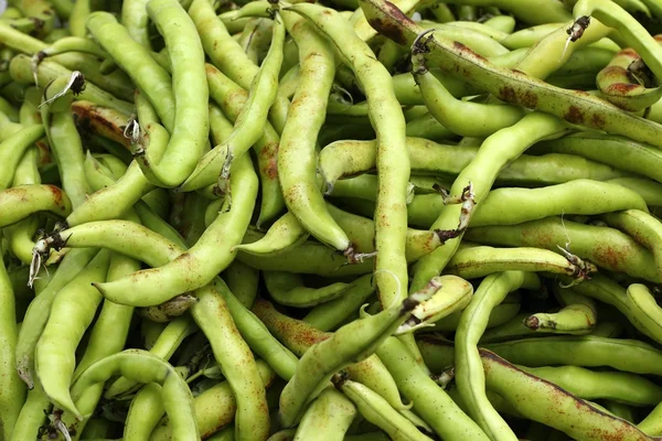 Lima bonen groenten eten textuur — Stockfoto