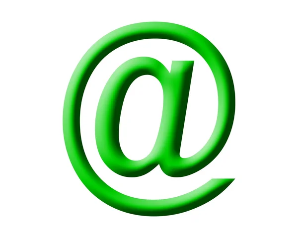 stock image Arobase AT email symbol illustration