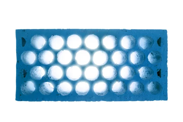 Tegel med honeycomb, konstruktion metafor — Stockfoto
