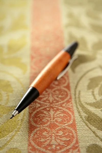 Designer wooden pencil — Stock Photo, Image