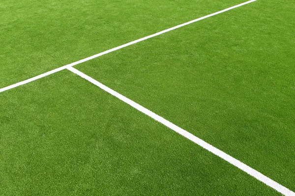 Paleta tenis verde hierba campo textura — Foto de Stock