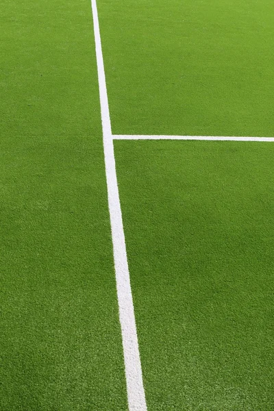 Pádlo tenis zelené trávě tábor pole textura — Stock fotografie