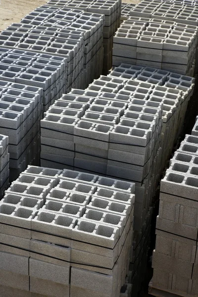 Pilhas bloco de construção gran empilhadas — Fotografia de Stock