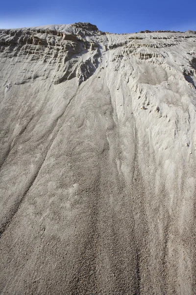 Bílý pískovně kopec hora — Stock fotografie