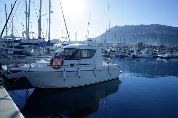 Marina in Middellandse Zee — Stockfoto
