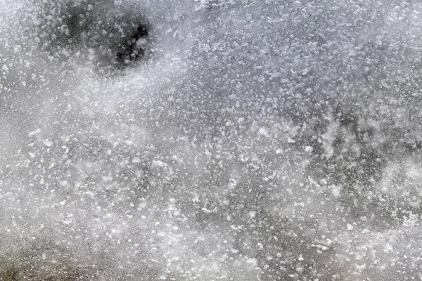 Nieve de hielo detalle macro textura primer plano —  Fotos de Stock