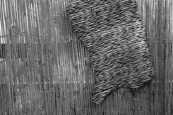 Zebra Sztuczna skóra tekstura tło — Zdjęcie stockowe