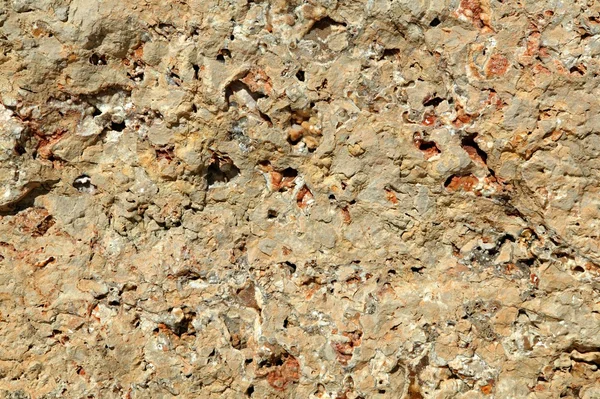 石灰石石头表面的背景纹理 — 图库照片