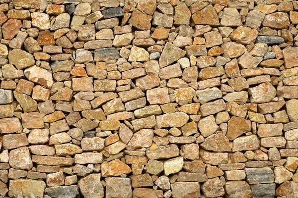 Altın yığma taş duvar eski Binası — Stok fotoğraf
