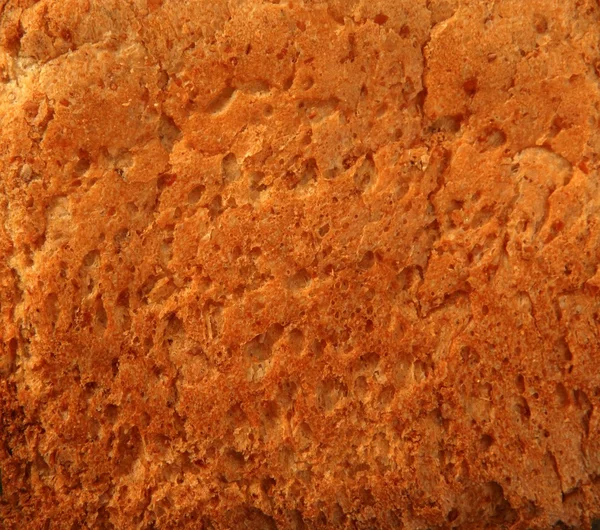 Brot goldene warme Kruste Bäckerei Textur — Stockfoto