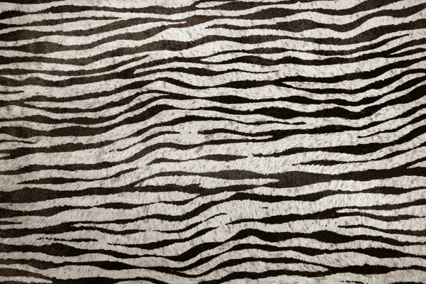 Imitazione zebra pelle texture sfondo — Foto Stock