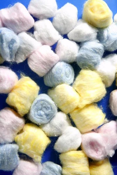 Componen los tejidos de limpieza textura colorida —  Fotos de Stock