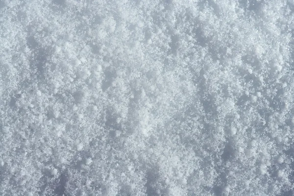Hó makró részletesen. jeges fehér textúra — Stock Fotó