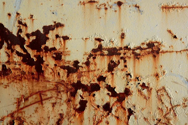 Textura de acero oxidado, superficies metálicas oxidadas —  Fotos de Stock