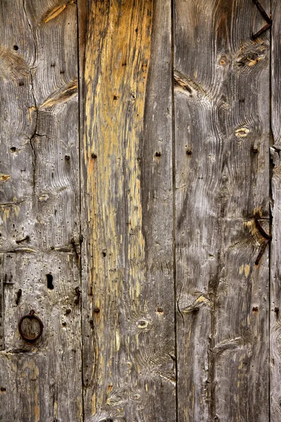 Textura de madera vieja envejecida, puerta de madera antigua — Foto de Stock