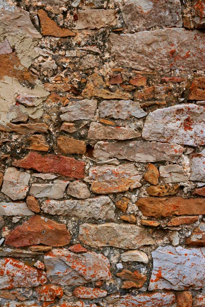 在西班牙，老石头墙砌体 — 图库照片