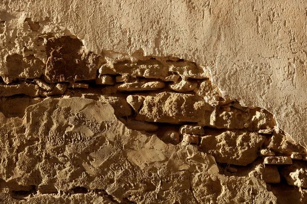 Alvenaria em Espanha, velhas paredes de pedra — Fotografia de Stock