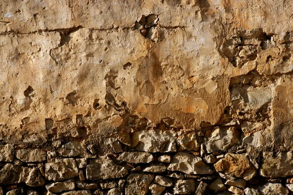 Masonry in Spain, old stone walls — Stock Photo, Image