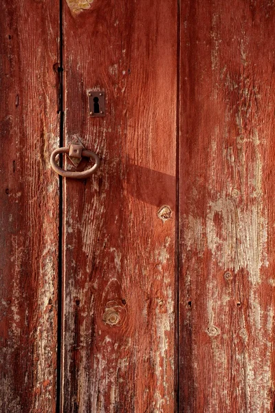Aged old wood texture, ancient wooden door — Stock Photo, Image