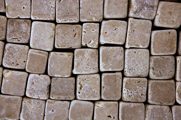 Pedras quadradas padrão azulejos textura — Fotografia de Stock