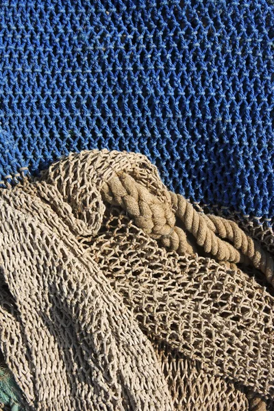 Δίχτυα αλιείας νεκρή μοτίβο φόντου — Φωτογραφία Αρχείου
