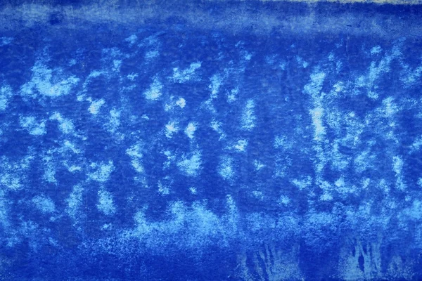 Modré grunge ve věku malování zdi textury pozadí — Stock fotografie