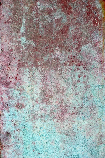 Grunge vermelho verde envelhecido pintura parede textura — Fotografia de Stock