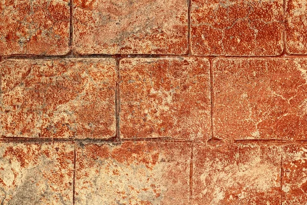 On-site afgedrukte concrete cement stoep textuur — Stockfoto