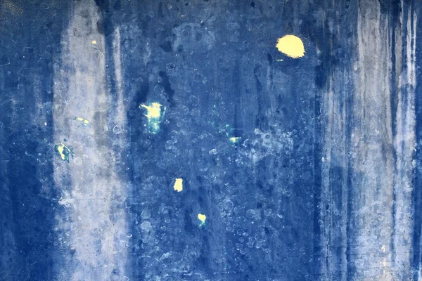 Grunge azul idade parede textura fundo — Fotografia de Stock