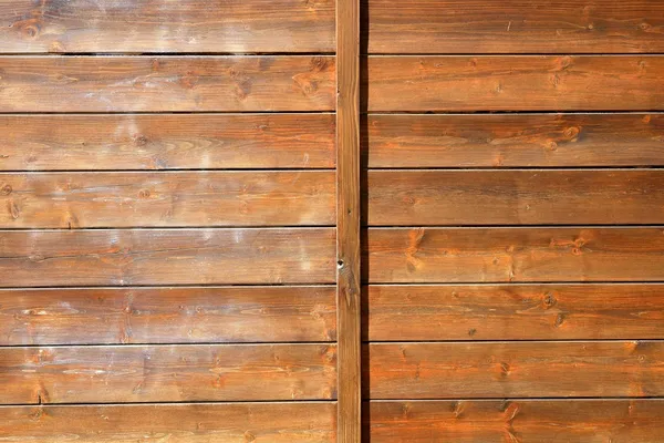 Brown fundo padrão de parede de madeira dourada — Fotografia de Stock