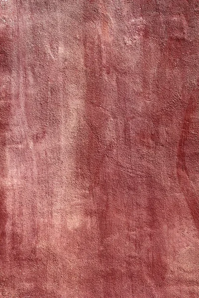 老年的 grunge 红色水泥漆墙纹理 — 图库照片