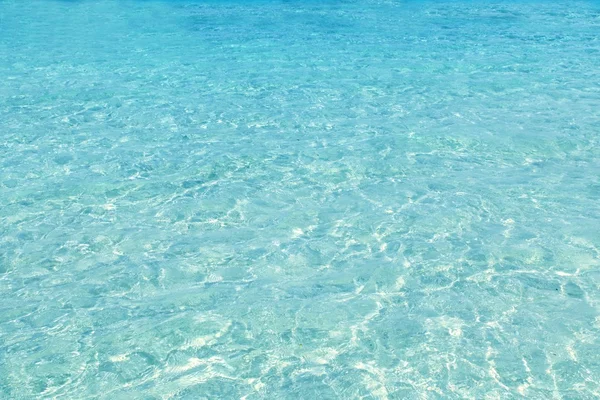 Türkisfarbener perfekter tropischer Strand weißer Sand — Stockfoto