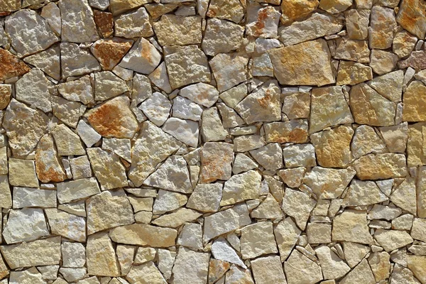 Mauerwerk Steinmauer Felsen Baumuster — Stockfoto
