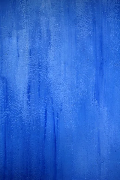 Blauwe muur textuur grunge achtergrond — Stockfoto