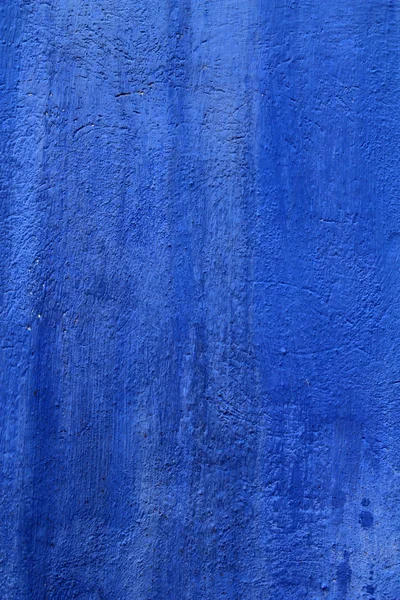 蓝色墙纹理 grunge 背景 — 图库照片