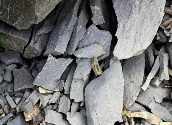 Textura de losa gris caliza en los Pirineos —  Fotos de Stock