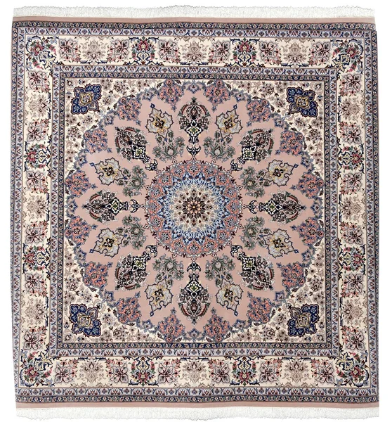 Arabischer Teppich farbenfrohe persisch islamische Handarbeit — Stockfoto