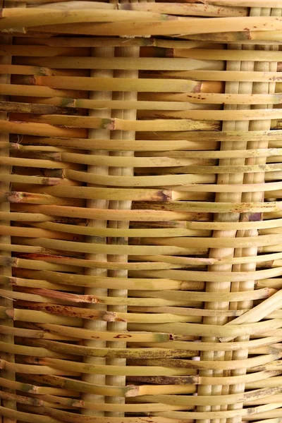 Artesanía de caña mexicana cestería textura vegetal —  Fotos de Stock