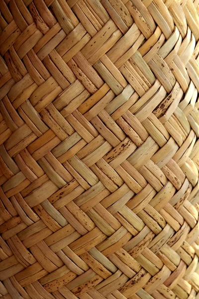 Handcraft mexican cane basketry vegetal texture — Stock Photo, Image