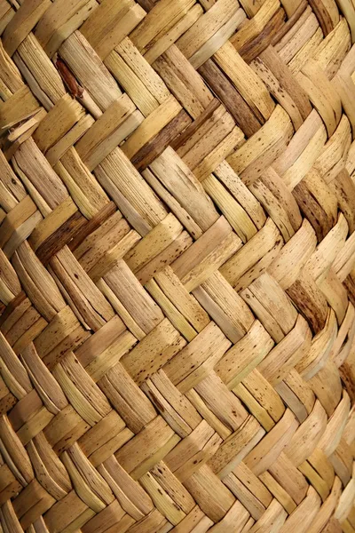 手工墨西哥甘蔗篮筐植物性纹理 — 图库照片