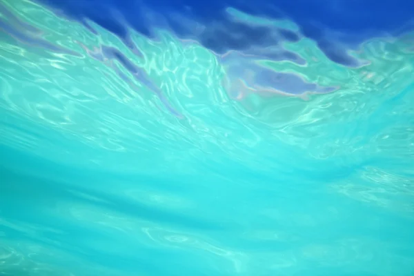 Formas abstratas de água do mar subaquático — Fotografia de Stock