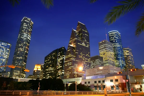 Dallas centro da cidade urbano bulidings vista — Fotografia de Stock