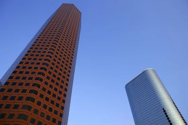Houston centro da cidade edifícios urbanos — Fotografia de Stock