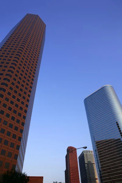 Houston centrum miasta budynków miejskich — Zdjęcie stockowe