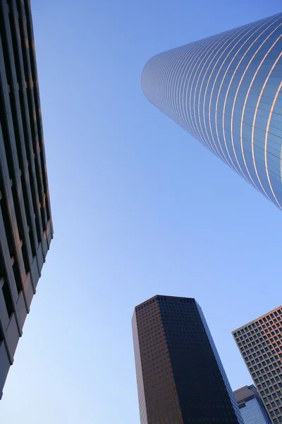 Houston centre-ville bâtiments urbains — Photo