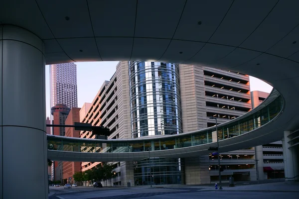 Houston centre-ville bâtiments urbains — Photo