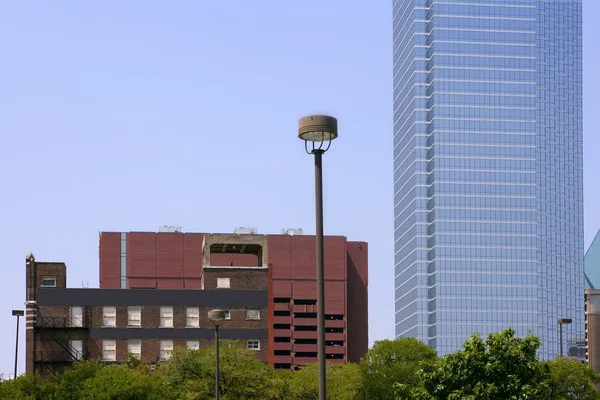 Dallas downtown Stadszicht stedelijke bulidings — Stockfoto